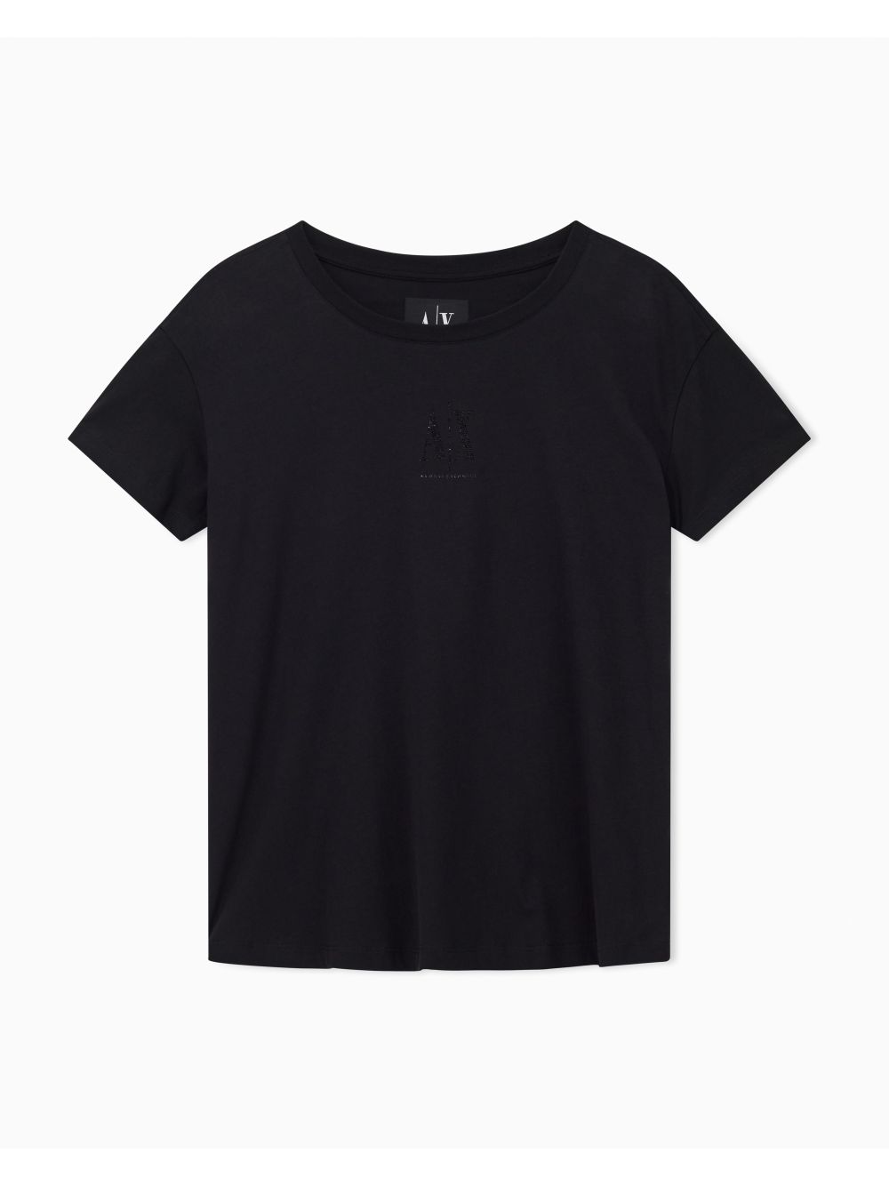 T-shirt Armani Relaxed fit in cotone Donna - Nero