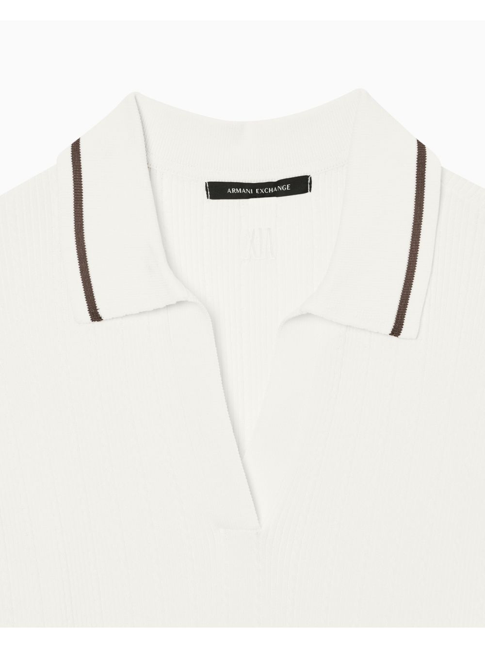 Pullover Armani in tessuto tecnico Donna - Bianco
