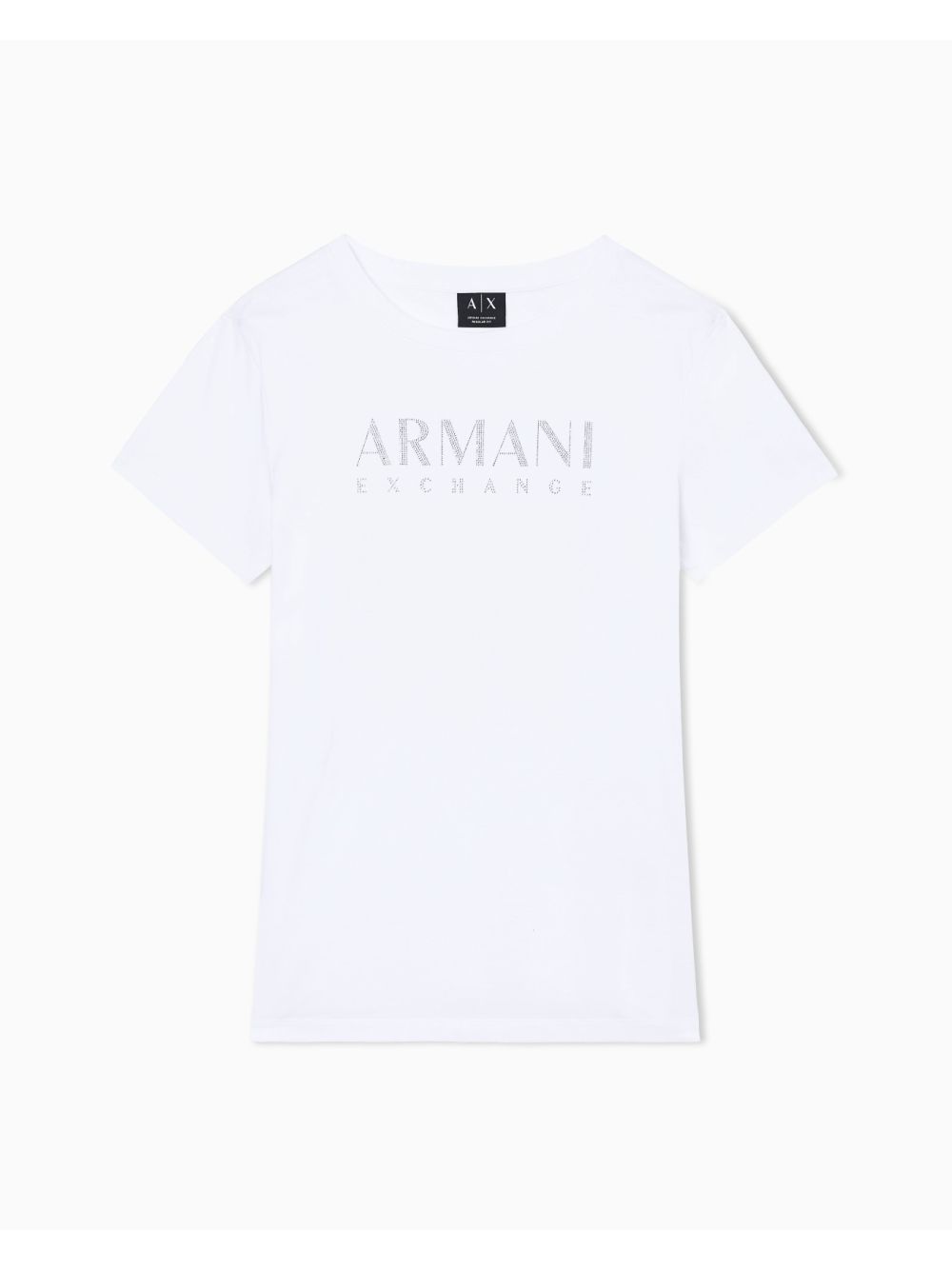 T-shirt Armani Regular fit in cotone Donna - Bianco