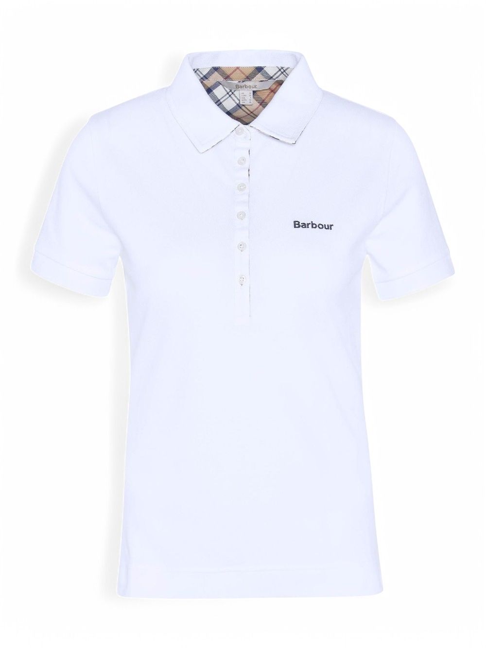 Polo Barbour portsdown Donna - Bianco