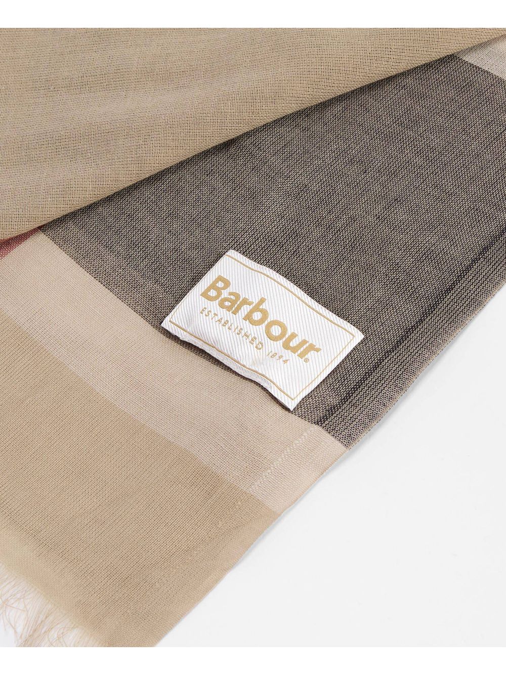 Sciarpa Barbour esther multi wear Donna - Marrone