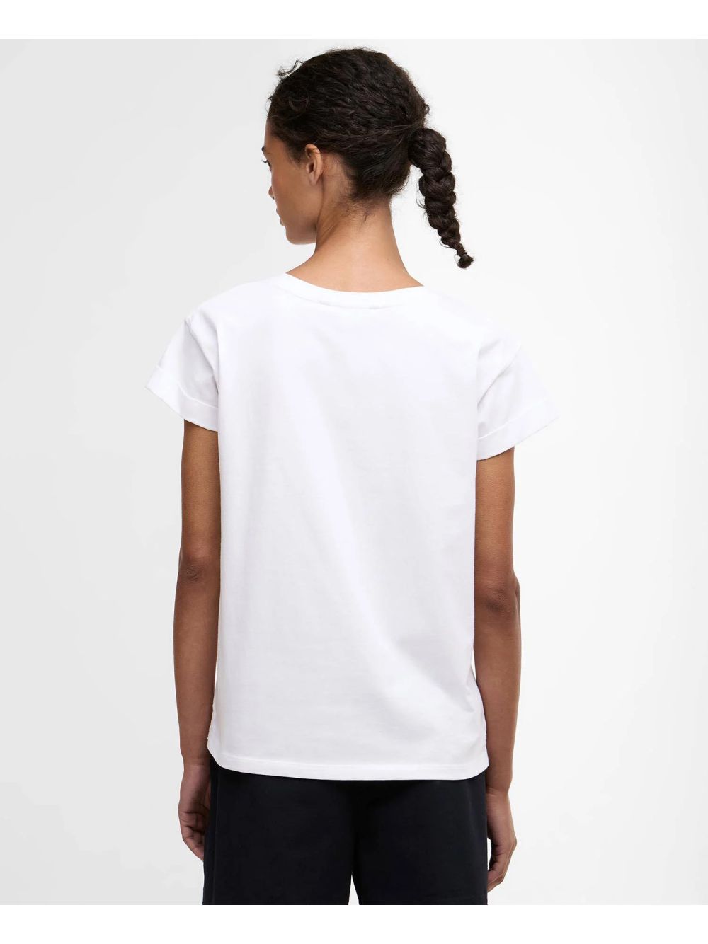 T-shirt Barbour bede Donna - Bianco