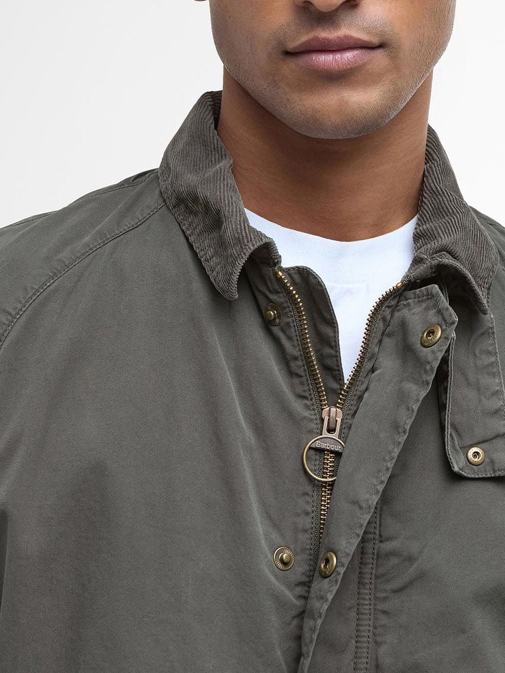 Giubbino Barbour tracker casual Uomo - Oliva