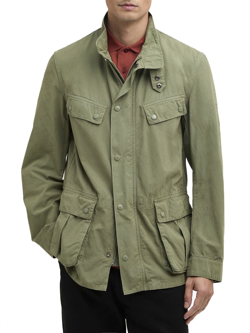Giubbotto Barbour garment dyed duke Uomo - Verde
