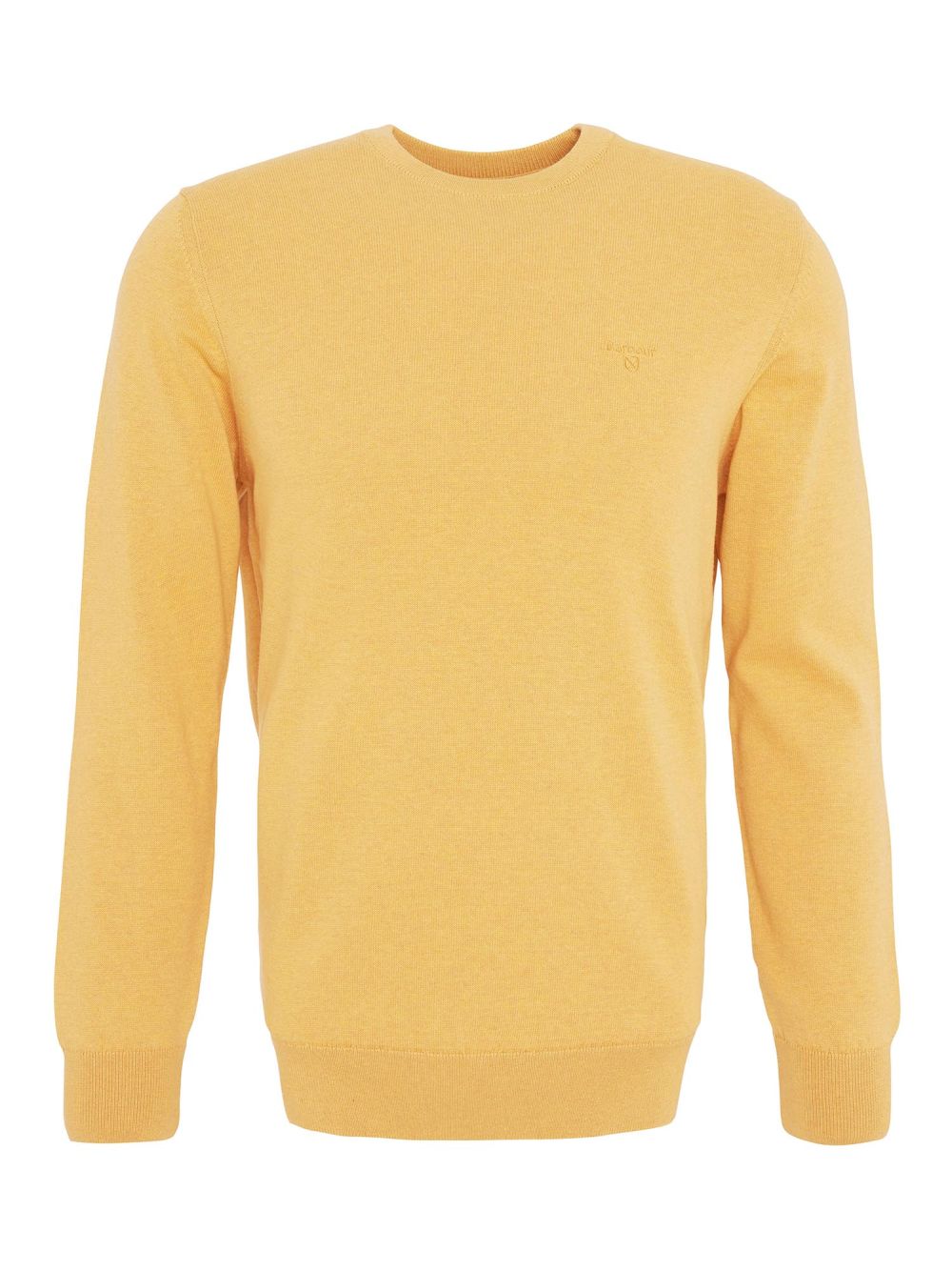 Pullover Barbour pima cotton crew Uomo - Giallo