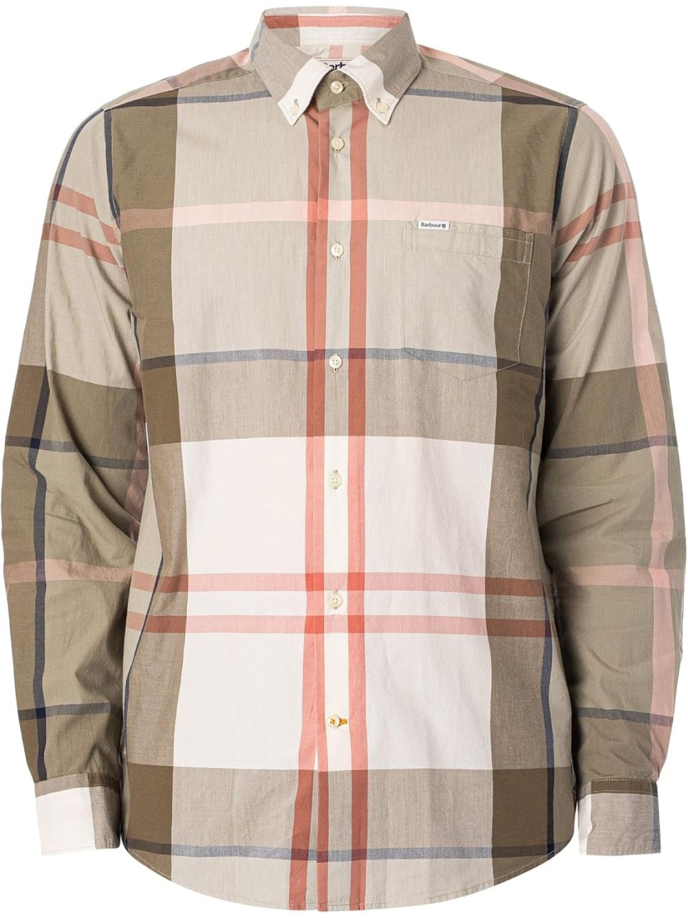 Camicia Barbour harris tailored Uomo - Verde