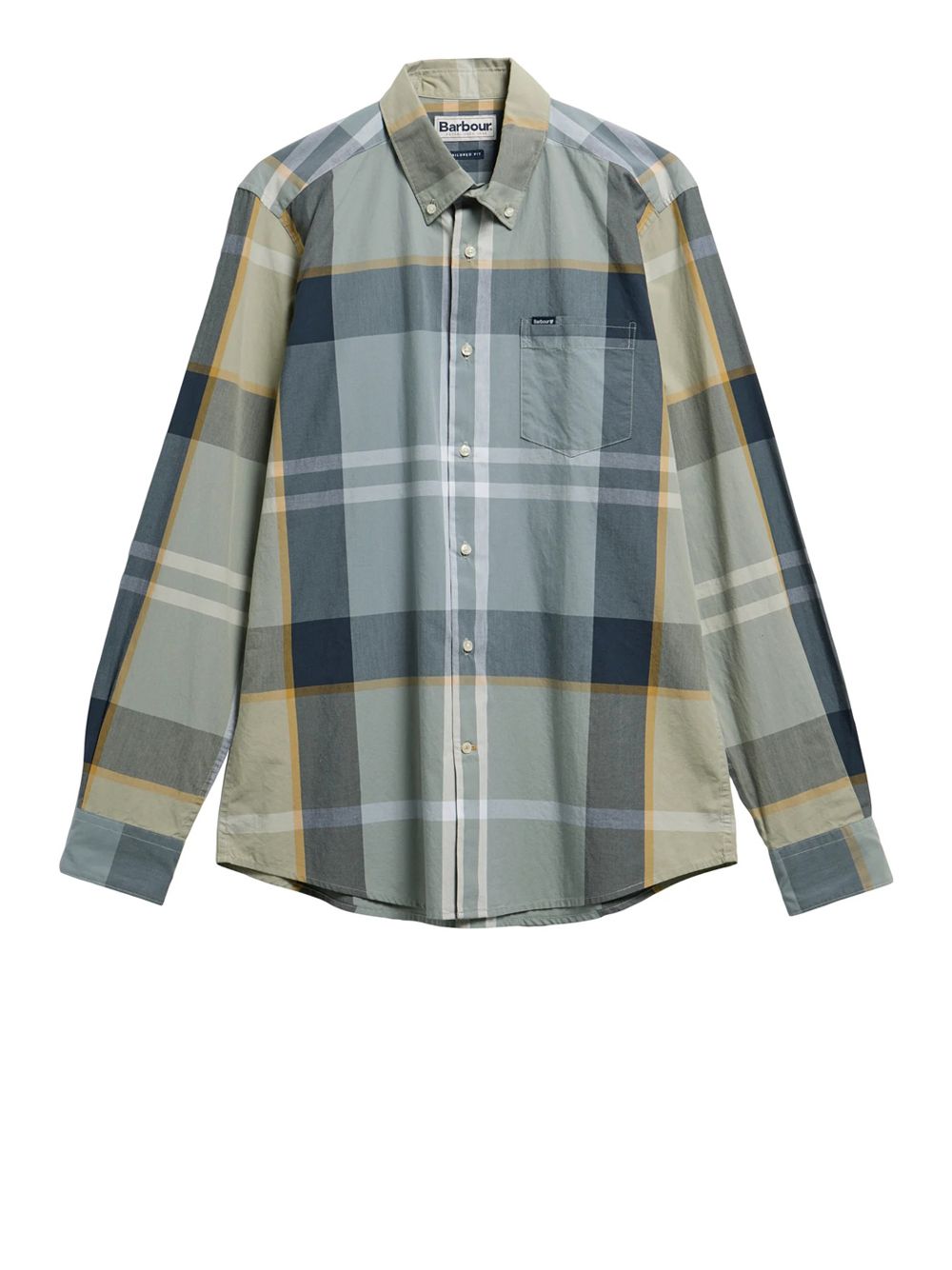 Camicia Barbour harris tailored Uomo - Verde