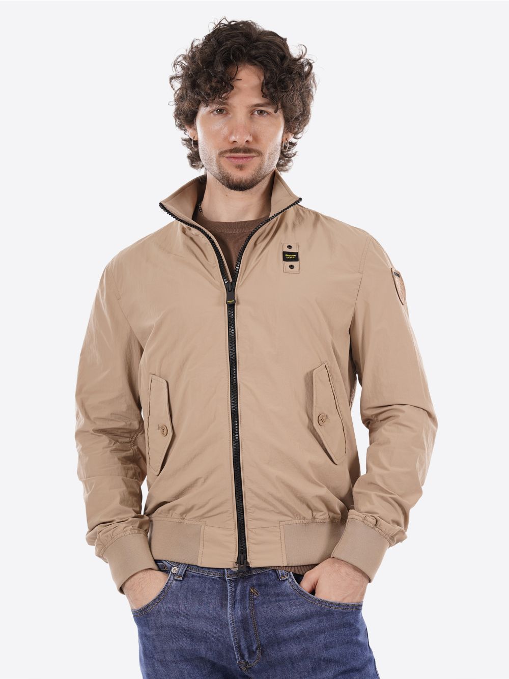 Giubbino Blauer ALWIN Uomo - Beige