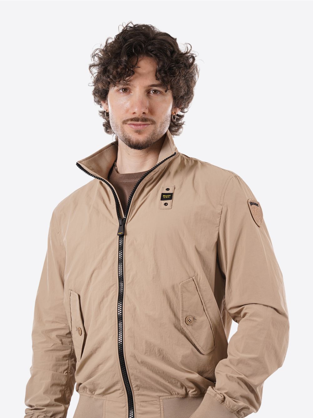 Giubbino Blauer ALWIN Uomo - Beige