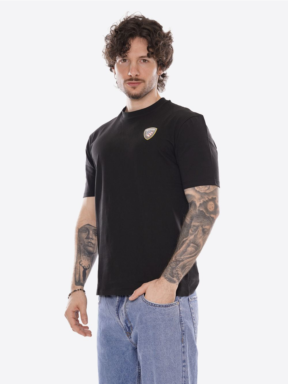 T-shirt Blauer FAXON Uomo - Nero