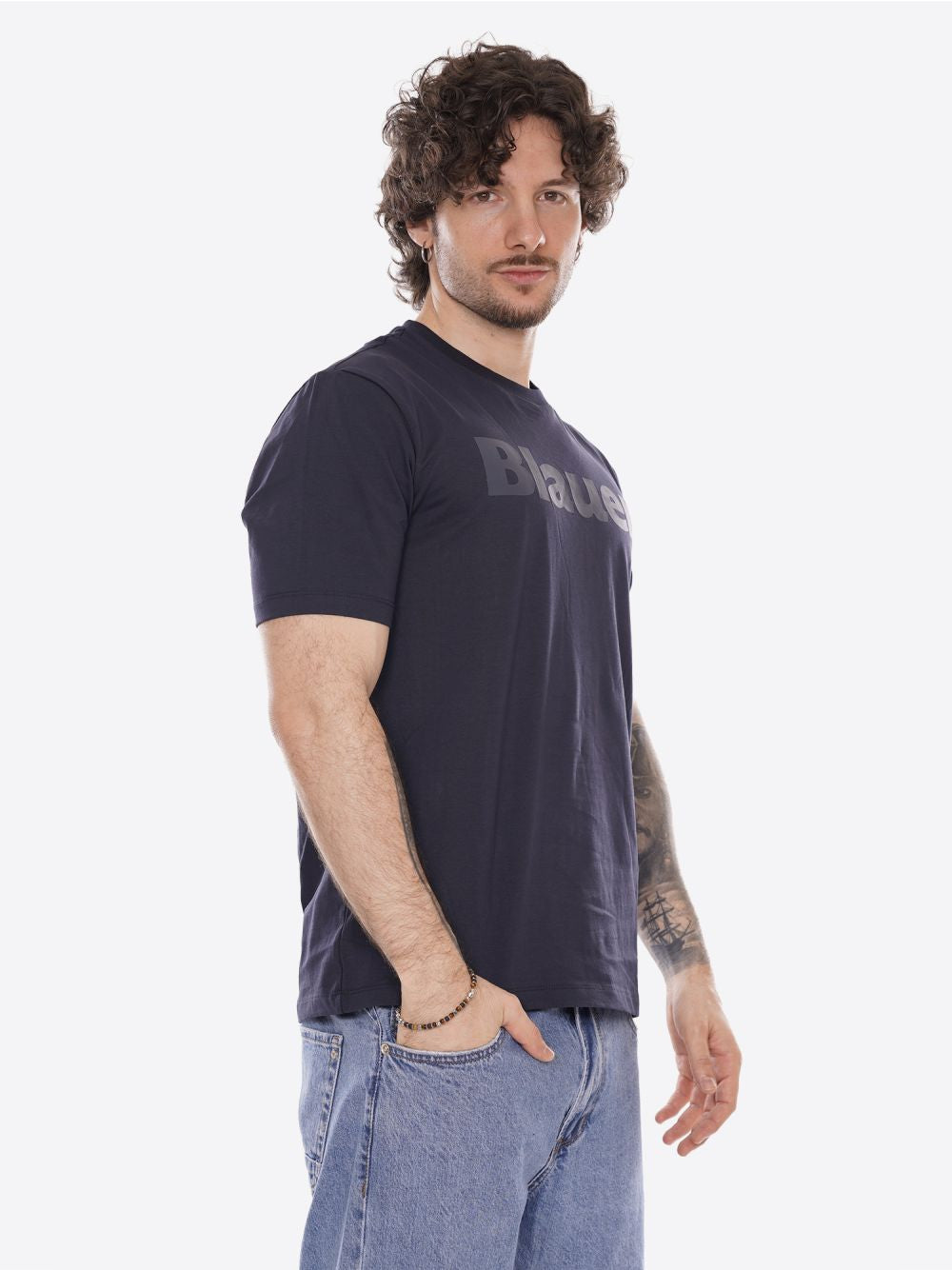T-shirt Blauer BOURN Uomo - Blu