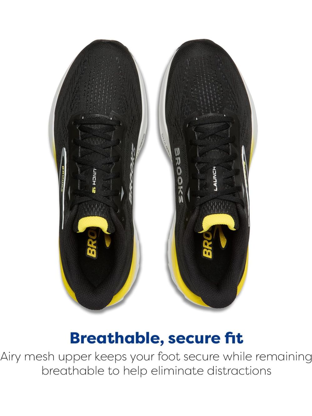 Scarpe Running Brooks LAUNCH 12 Uomo - Nero