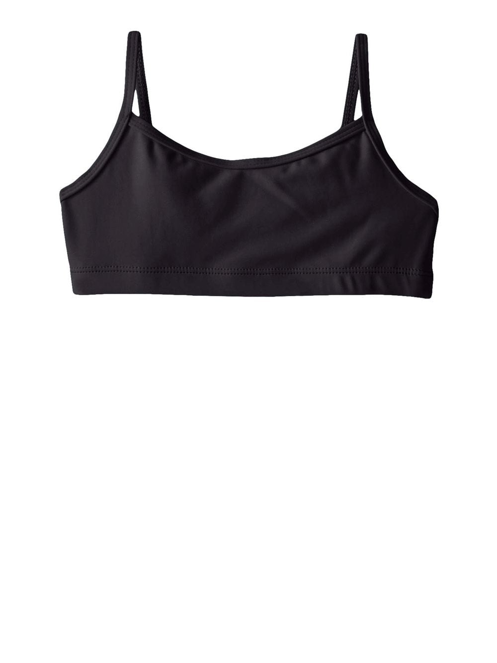 Top Sportivo Capezio piroutte leather Bambina - Nero