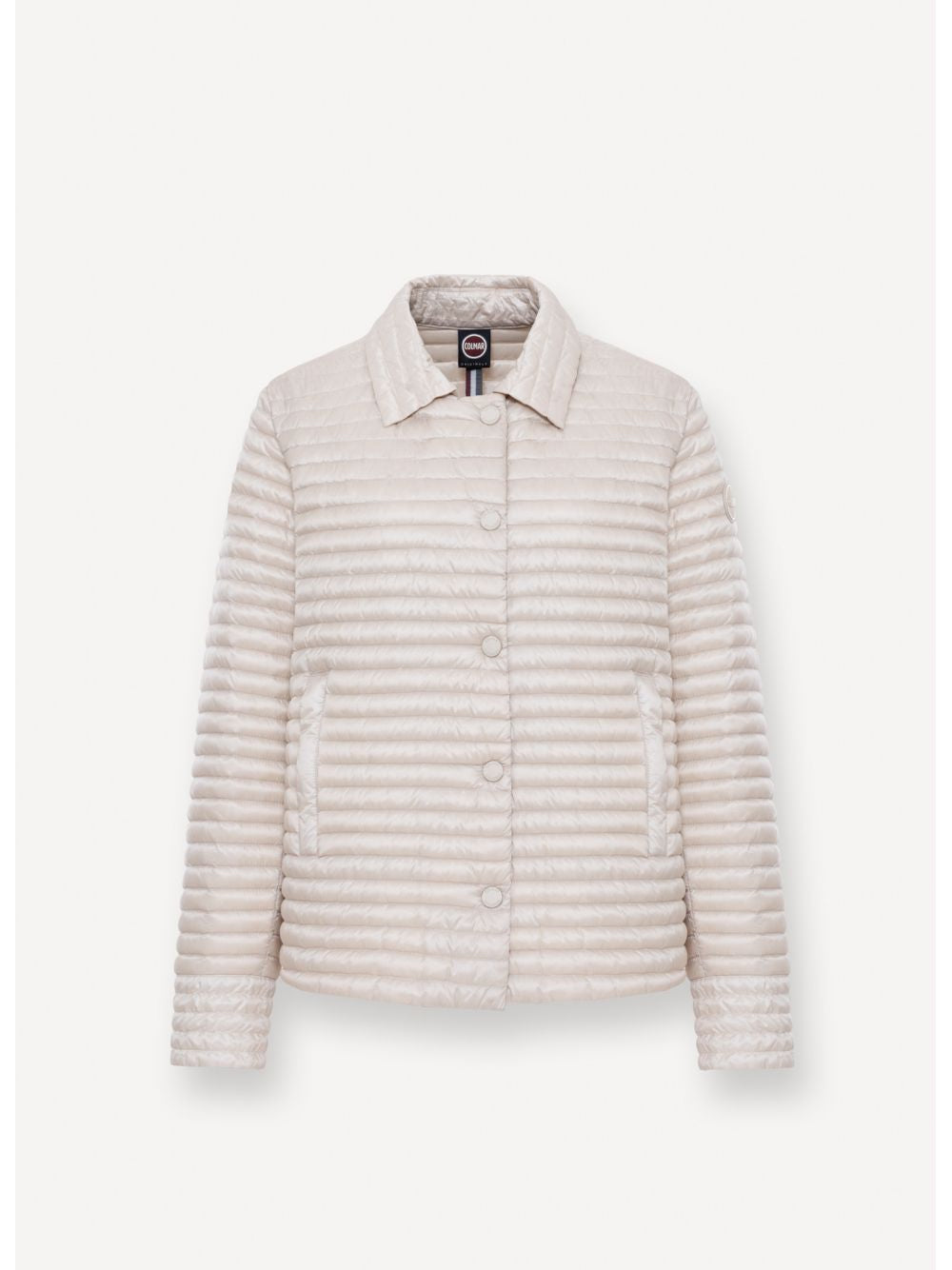Giubbino Colmar ultra leggero con colletto Donna - Avorio