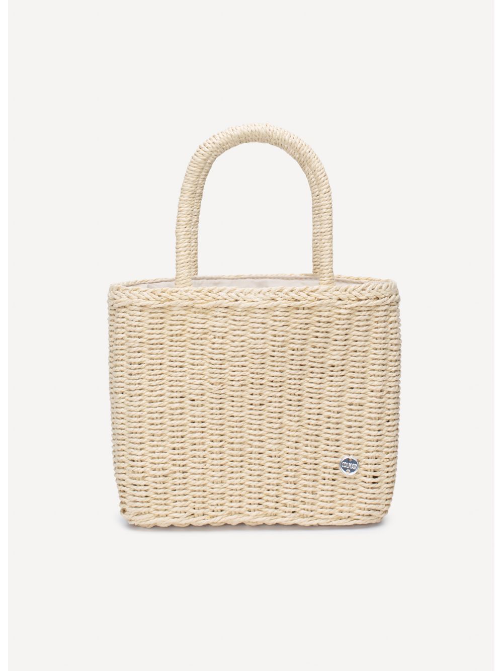 Borsa Colmar a mano in rafia Donna - Beige