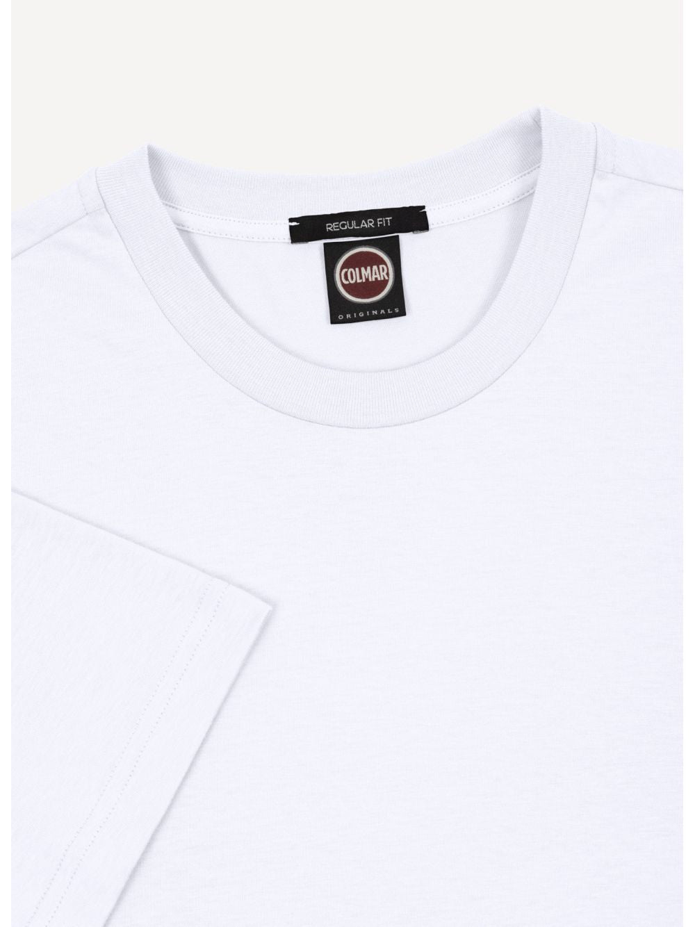 T-shirt Colmar girocollo in cotone Uomo - Bianco