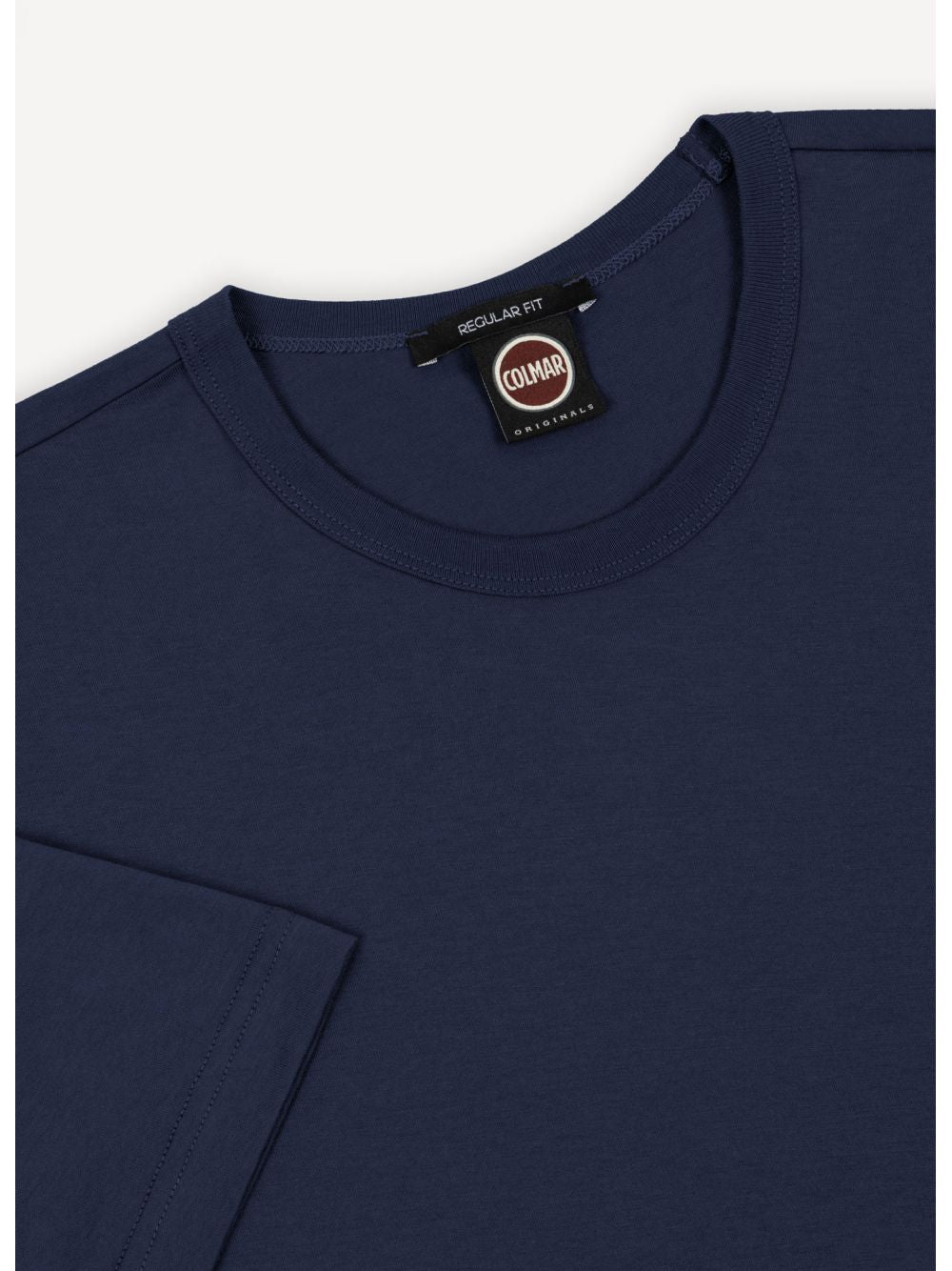 T-shirt Colmar logata in cotone Uomo - Navy