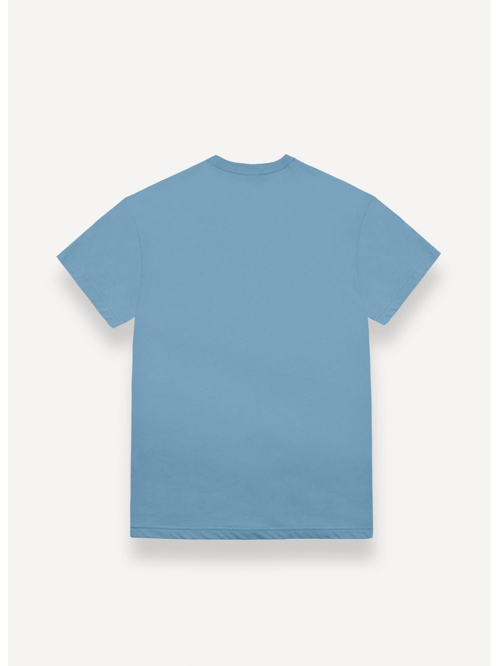 T-shirt Colmar logata in cotone Uomo - Celeste