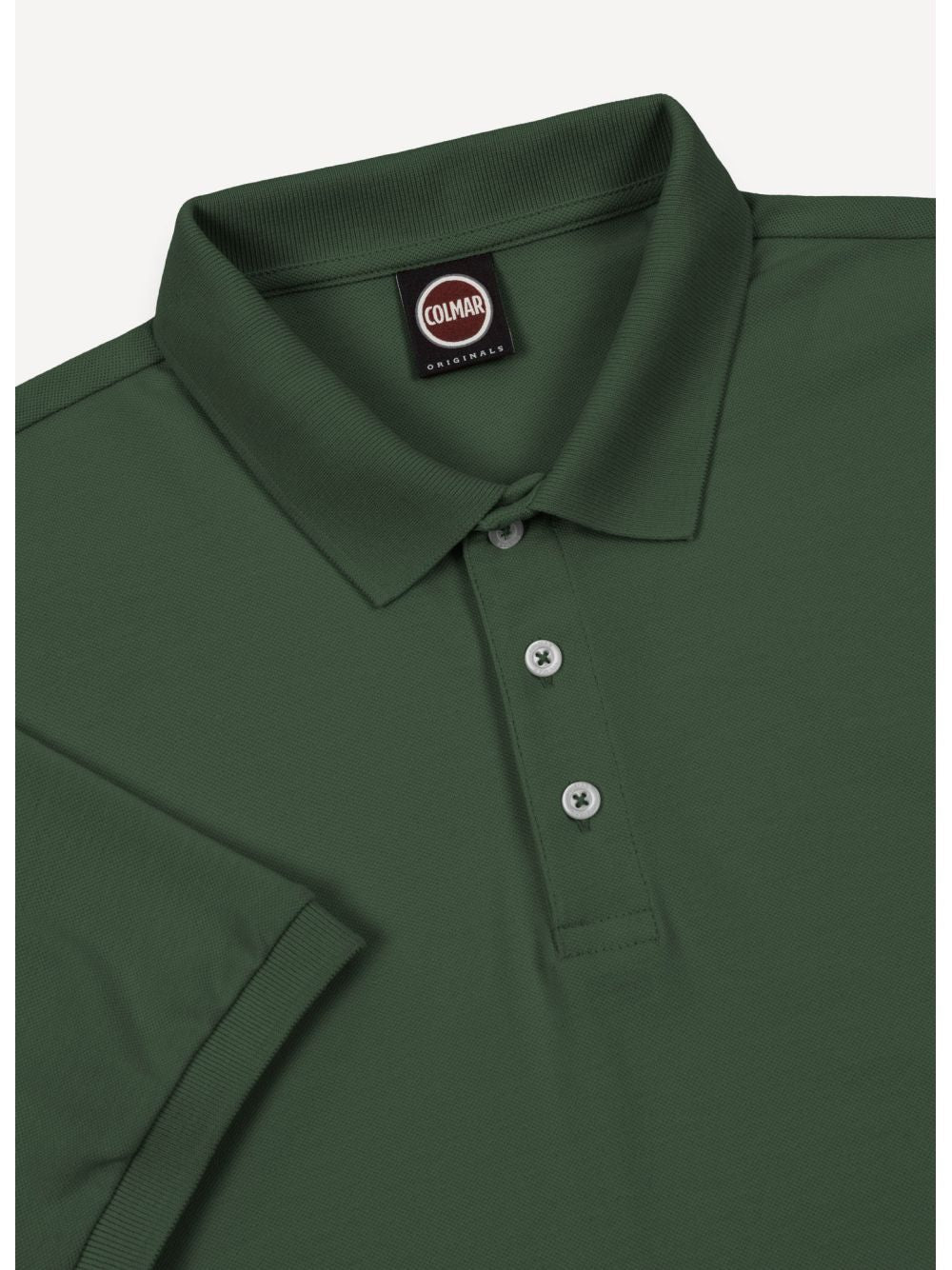 Polo Colmar in piqué stretch Uomo - Verde