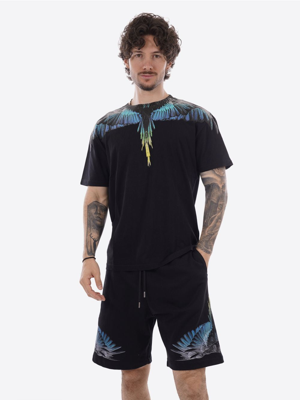 T-shirt County Of Milan Uomo - Nero