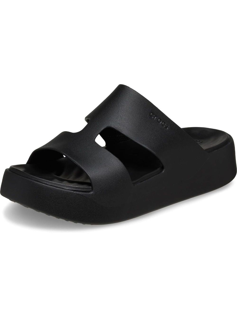 Sandali Crocs GETAWAY PLATFORM H-STRAP W Donna - Nero