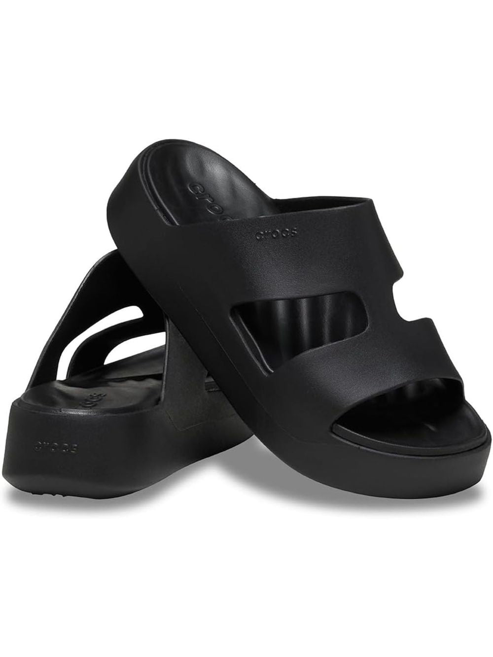 Sandali Crocs GETAWAY PLATFORM H-STRAP W Donna - Nero