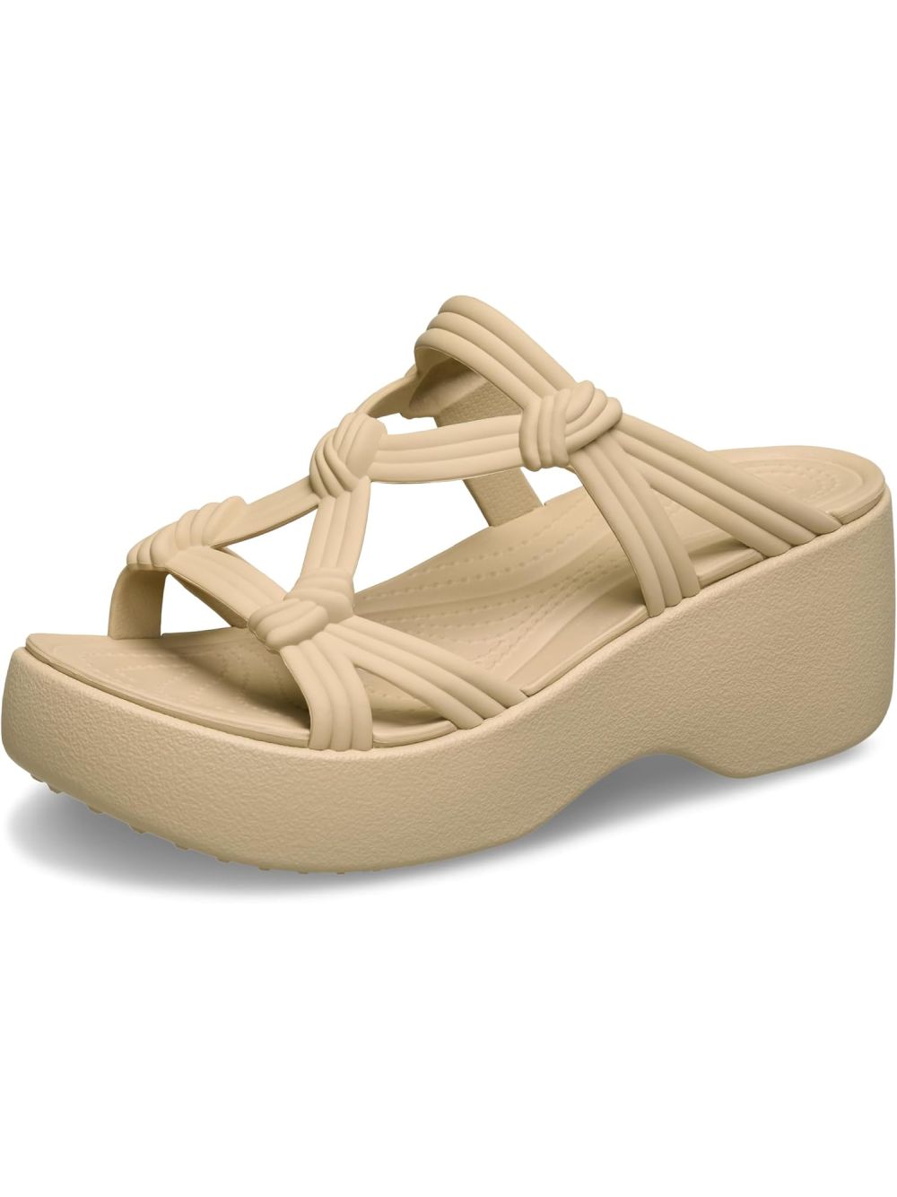 Sandali Crocs BROOKLYN KNOT SKY Donna - Beige