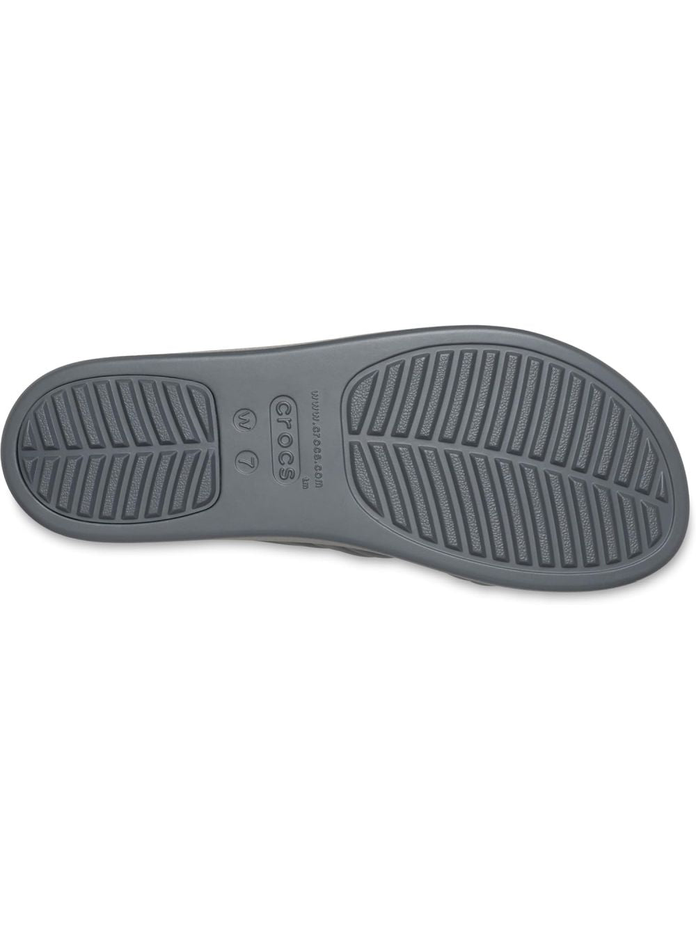 Sandali Crocs BROOKLYN KNOT LOW WEDGE Donna - Grigio