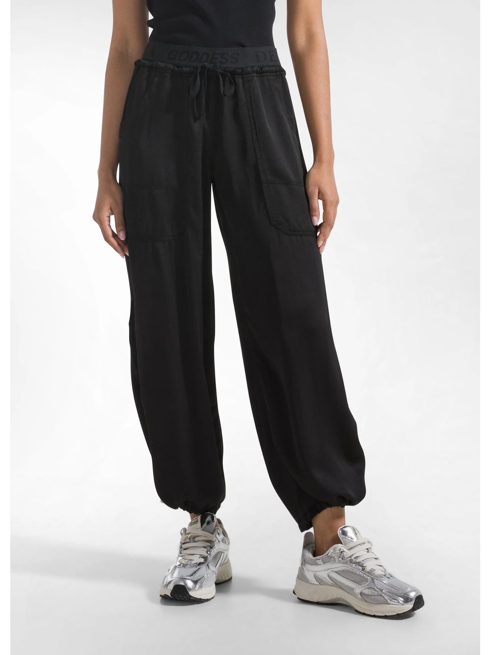 Pantalone Deha SATINATI MAGNUM Donna - Nero