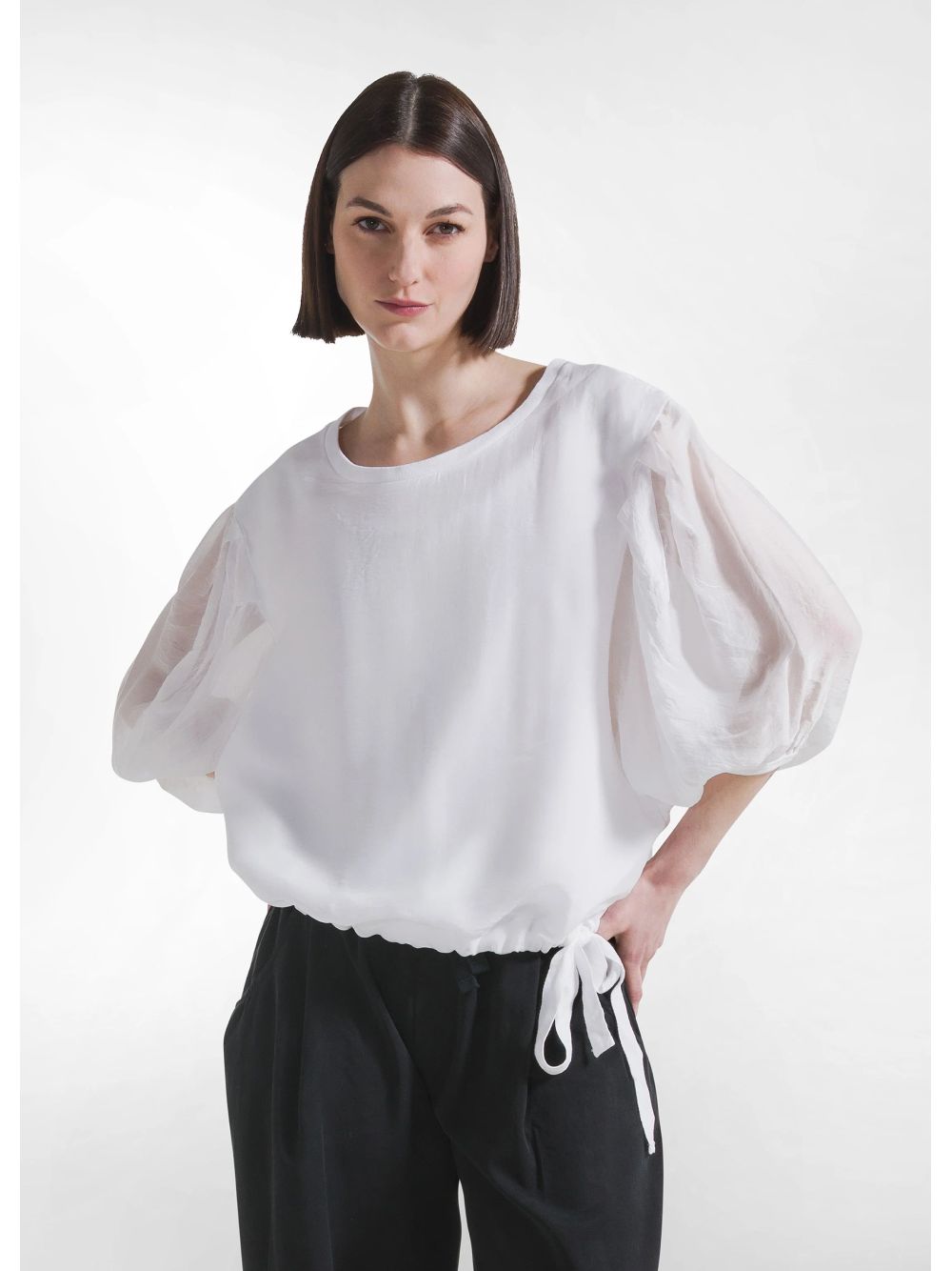 T-shirt Deha Donna - Bianco