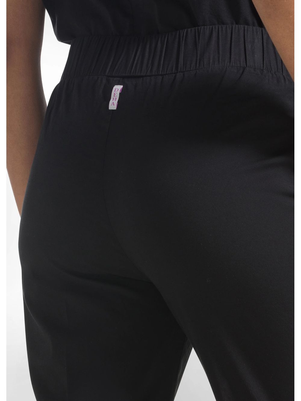 Pantalone Deha DRITTI IN POPLINE Donna - Nero