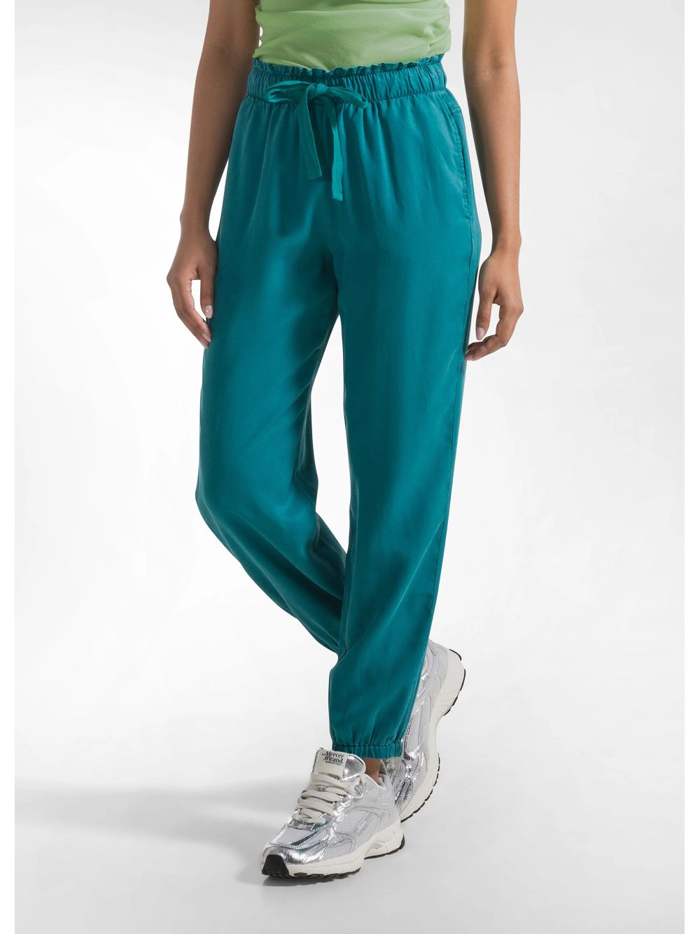 Pantalone Deha JOGGER IN LYOCELL Donna - Verde