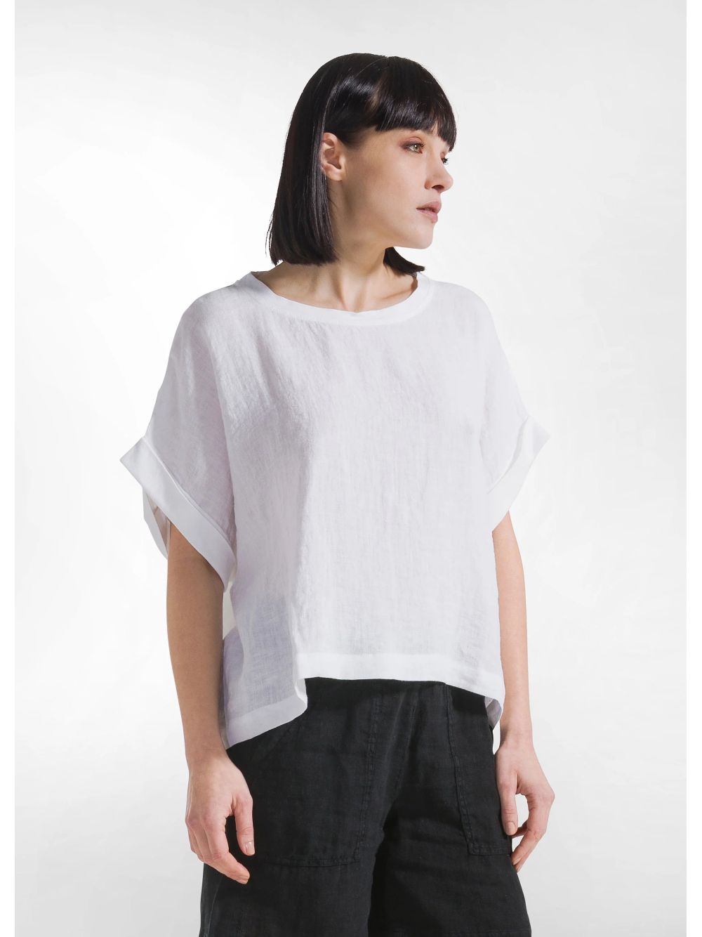Top Deha Donna - Bianco