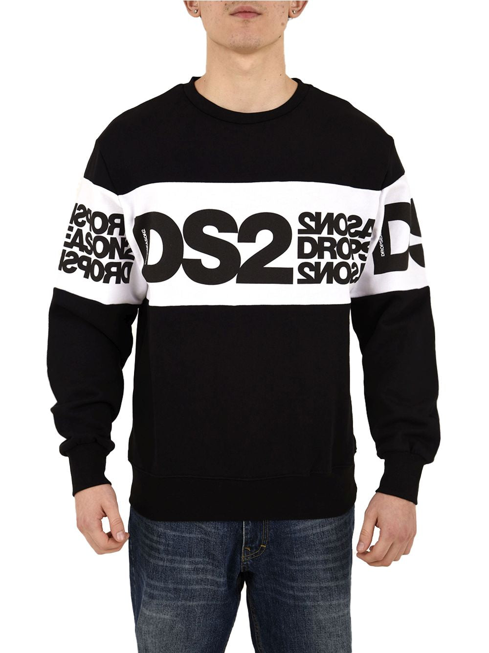 Felpa Ds2 Uomo - Nero