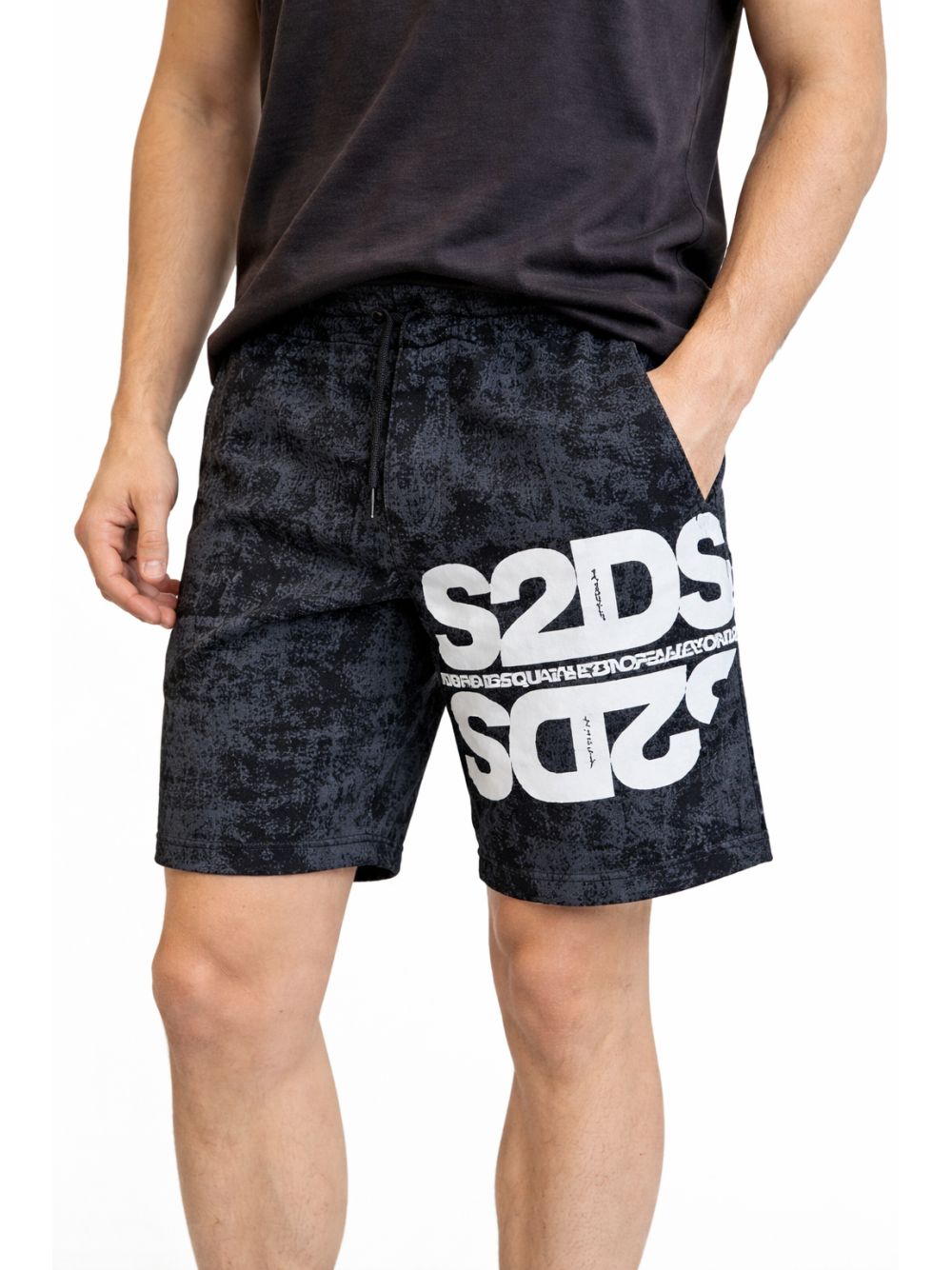 Pantaloncino Felpa Ds2 Uomo - Nero