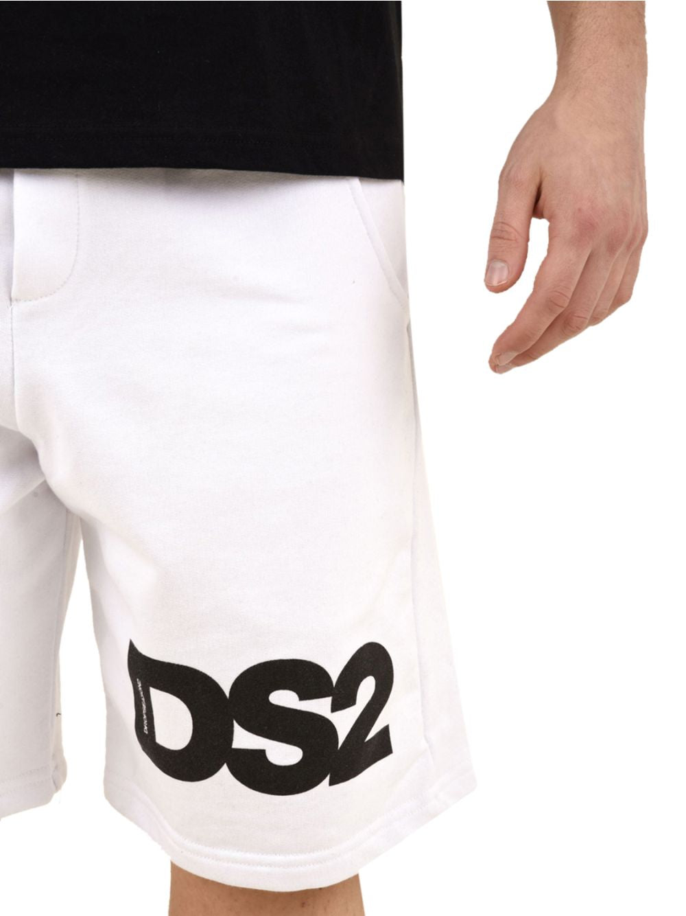 Pantaloncino Felpa Ds2 Uomo - Bianco