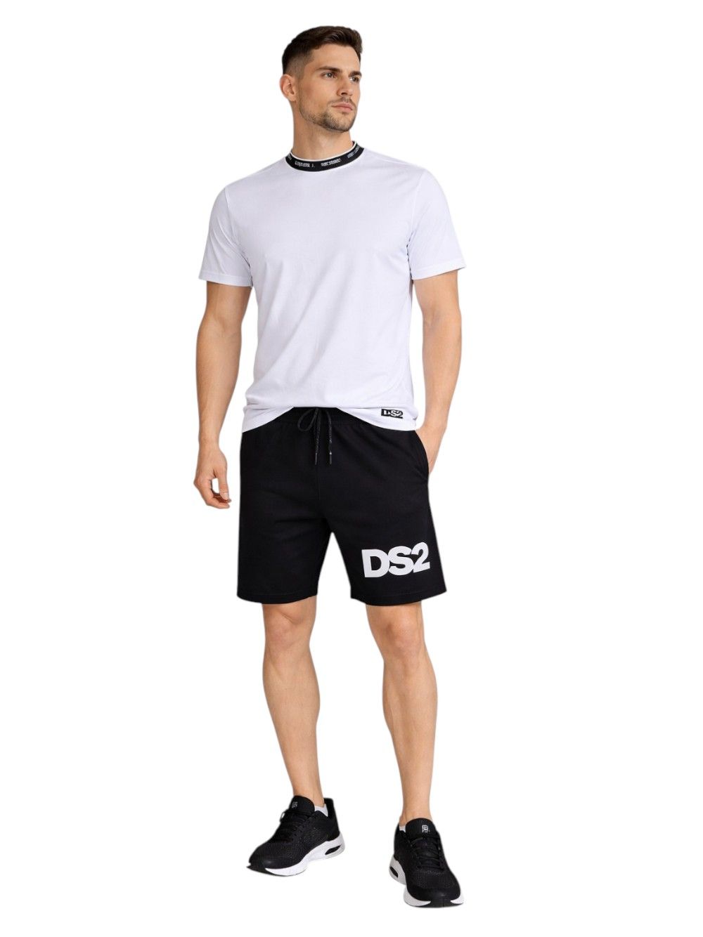 Pantaloncino Felpa Ds2 Uomo - Nero