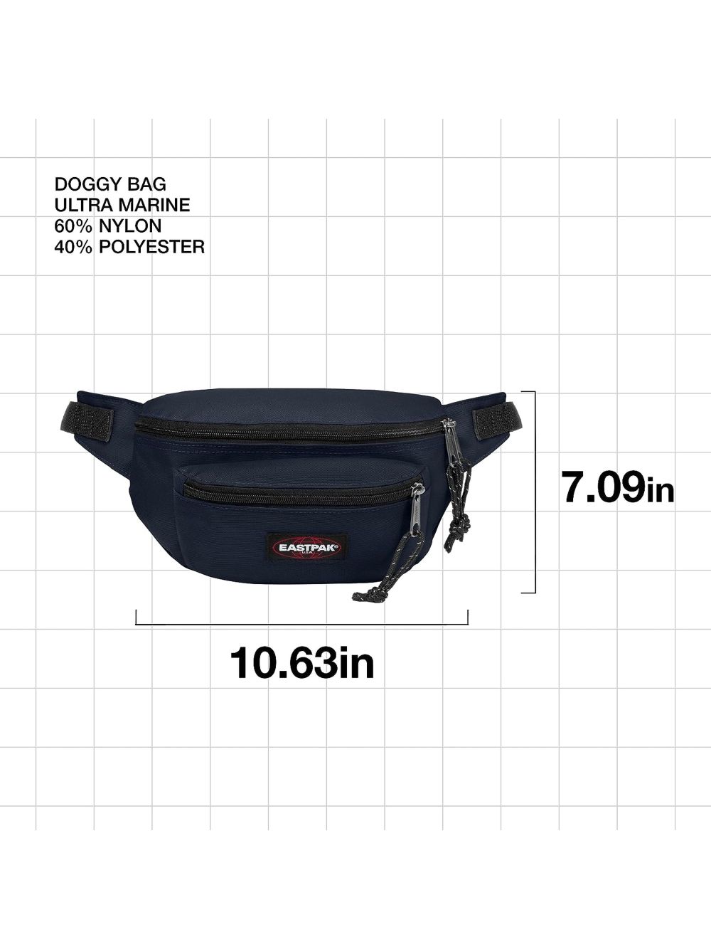 Marsupio Eastpak DOGGY BAG Unisex - Blu
