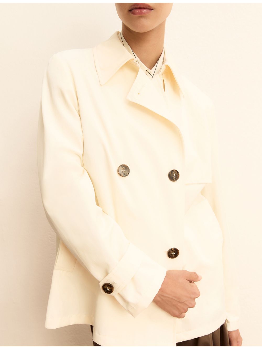 Impermeabile Emme Marella EMMPELOTA Donna - Bianco