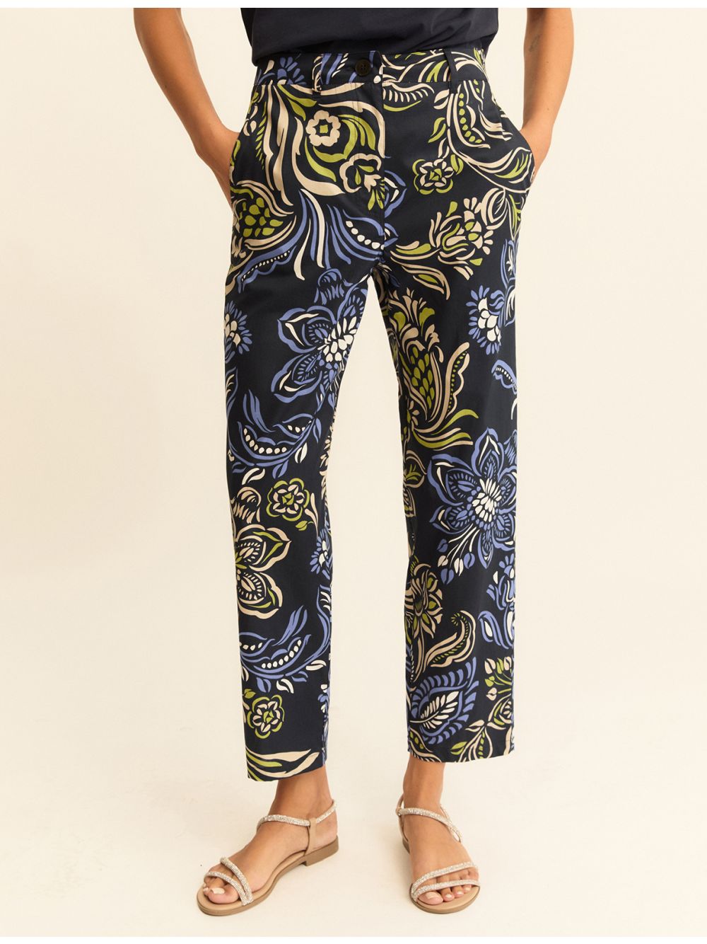Pantalone Emme Marella EMMPEPLO Donna - Blu