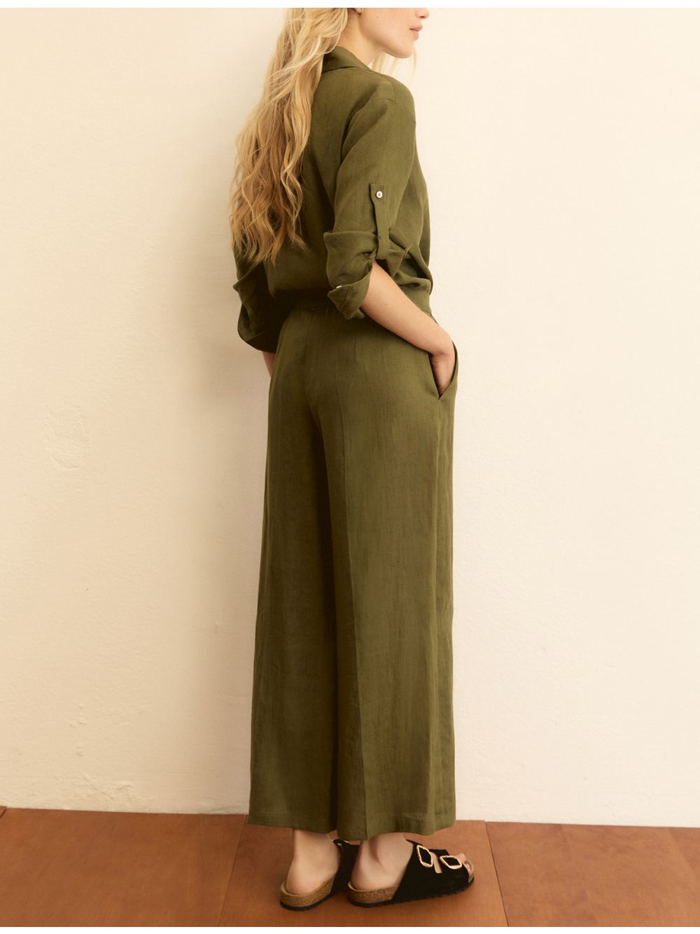 Pantalone Emme Marella EMMCLAVA Donna - Verde
