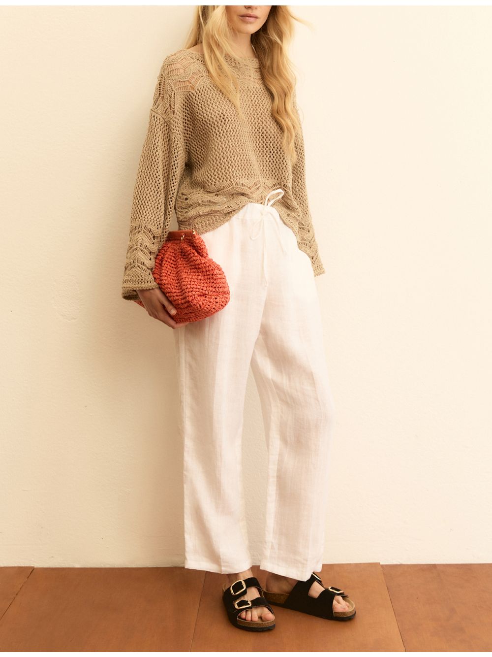 Pantalone Emme Marella EMMSAUNA Donna - Bianco
