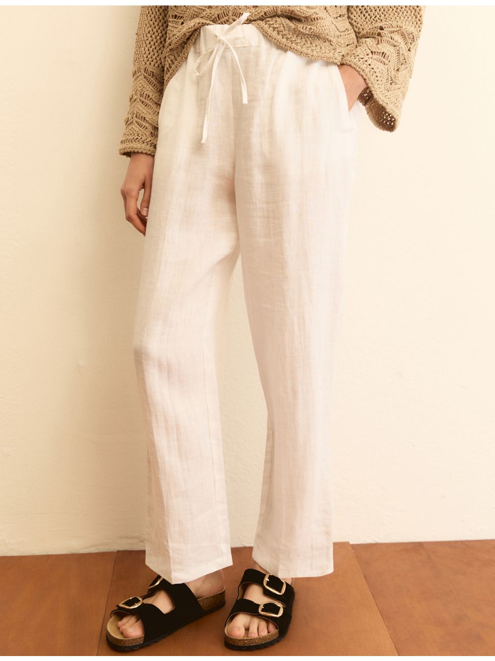 Pantalone Emme Marella EMMSAUNA Donna - Bianco