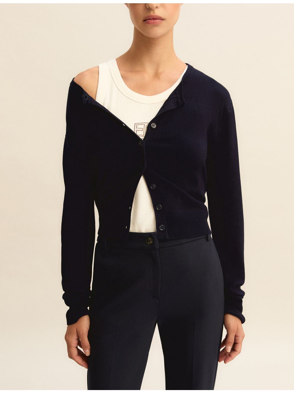 Pantalone Emme Marella EMMFLARE Donna - Blu