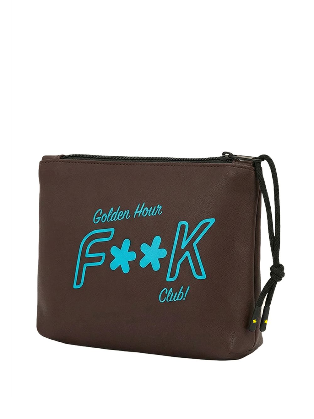 Borsa Pochette F**K Regular pochette - neoprene Unisex - Marrone
