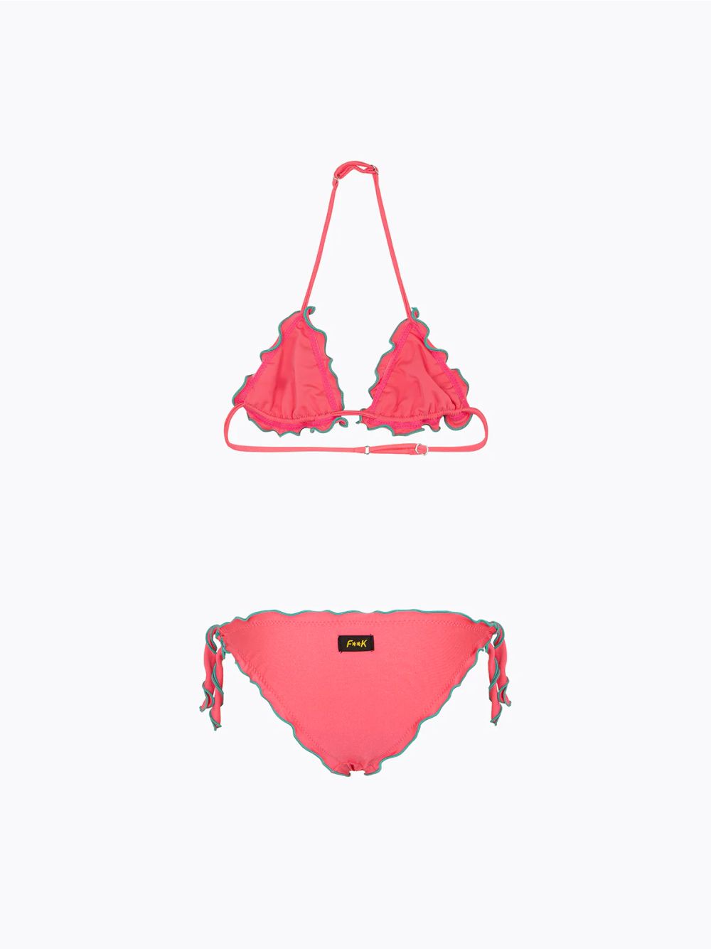 Costume F**K Triangolo - Slip regolabile Bambina - Viola