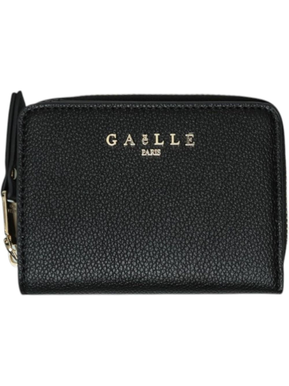 Portafoglio Gaelle MINI ZIP AROUND ESSENTIAL Donna - Nero
