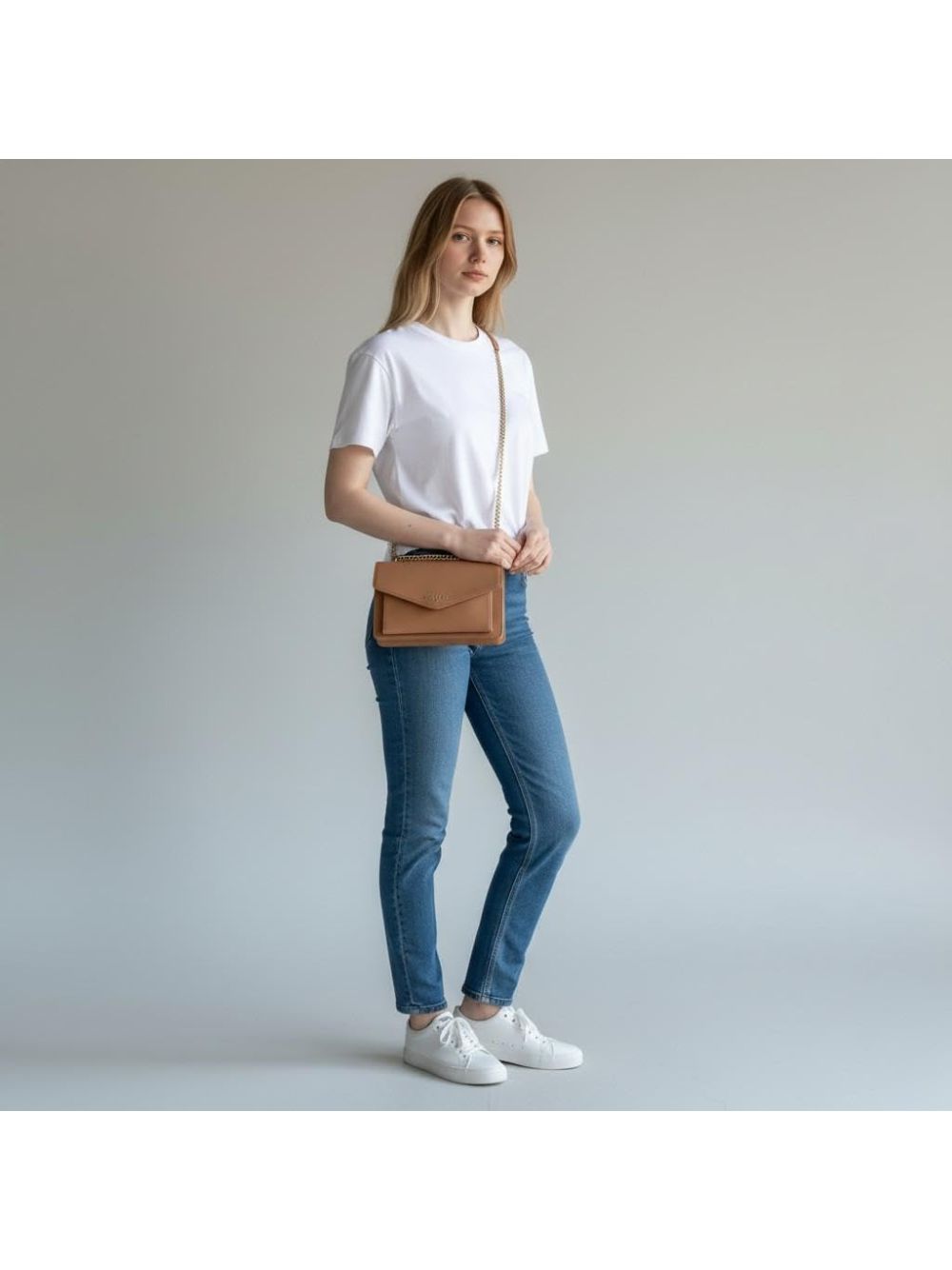 Borsa Gaelle REGULAR SHOULDER STRAP ESSENTIAL Donna - Marrone