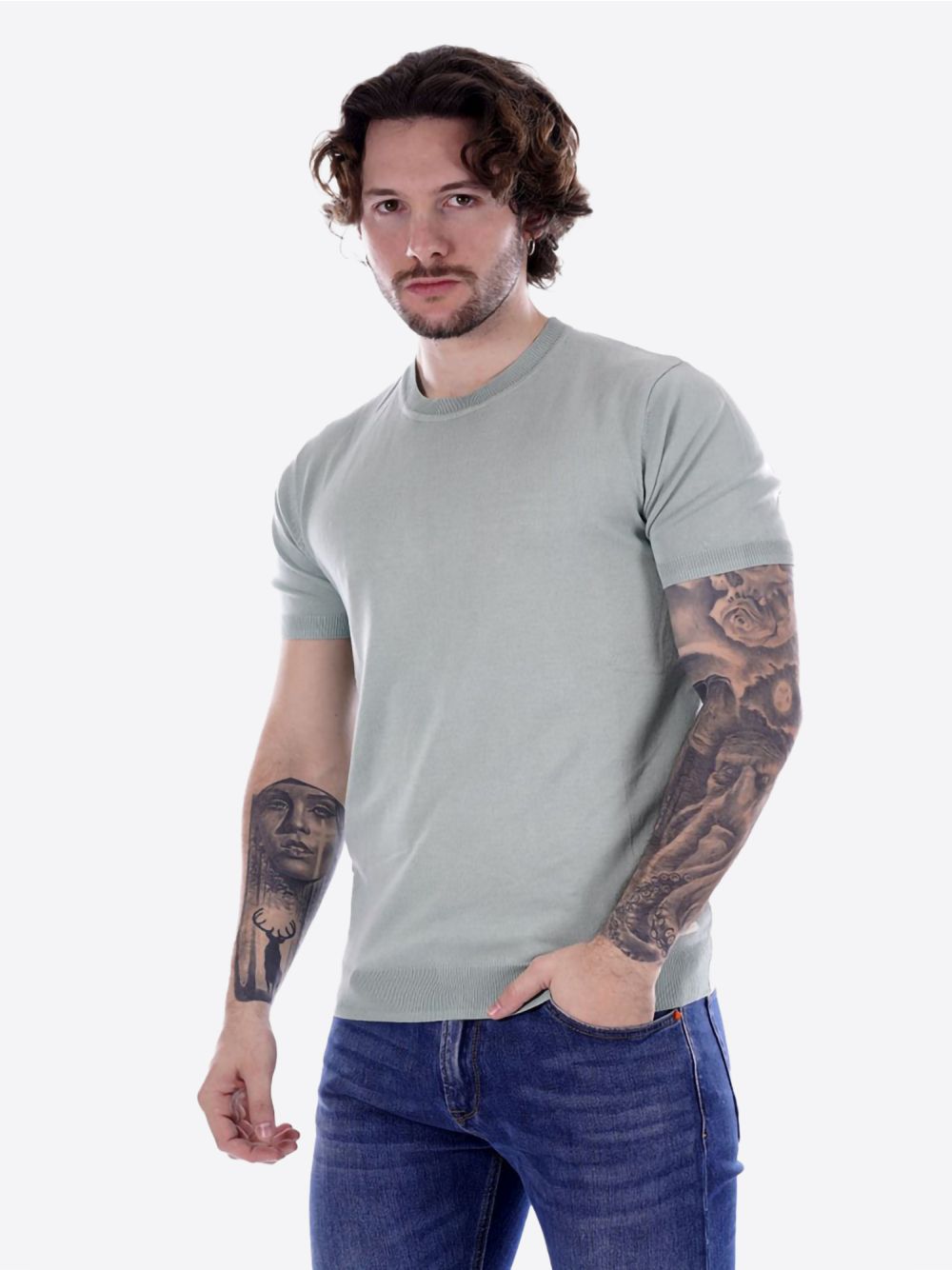 Pullover Gianni Lupo Uomo - Turchese