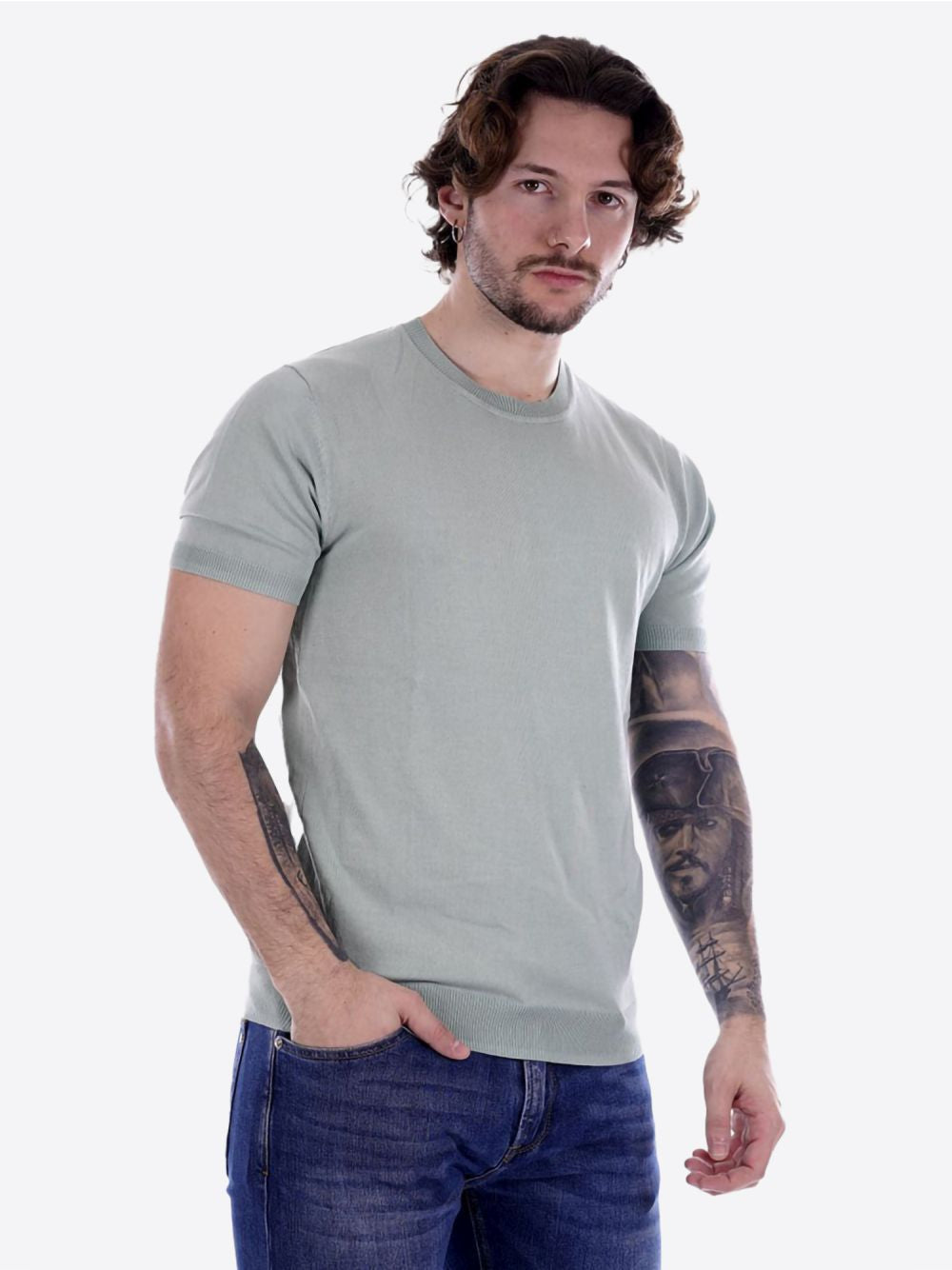 Pullover Gianni Lupo Uomo - Turchese